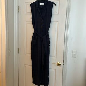 Anthropologie linen jumper